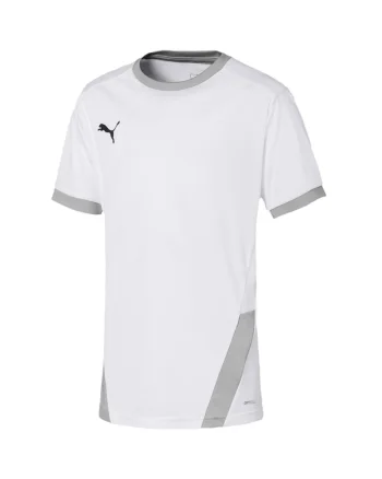Tricou sport pentru copii,  704160 04, poliester, alb,