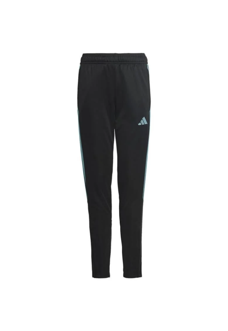 Pantaloni sport copii,  Tiro 23 Club Training, negru, material respirabil