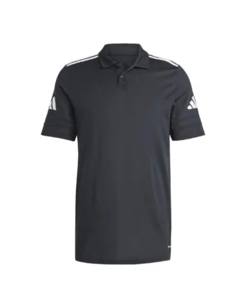 Tricou polo  fotbal, gri, scurt