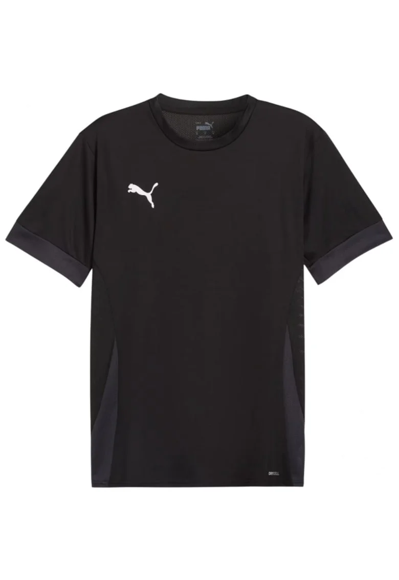 Tricou sport barbati,  antrenament, negru, maneca scurta