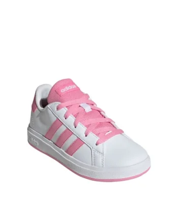 Pantofi sport copii,  Grand Court 2.0 K Jr Js4345, alb/roz