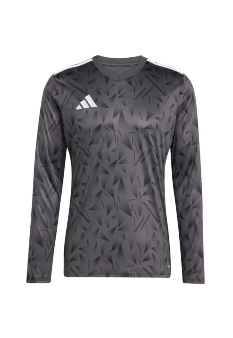 Bluza sport barbati  Team Icon 25, maneca lunga, gri, poliester reciclat