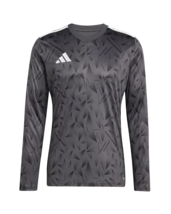 Bluza sport barbati  Team Icon 25, maneca lunga, gri, poliester reciclat