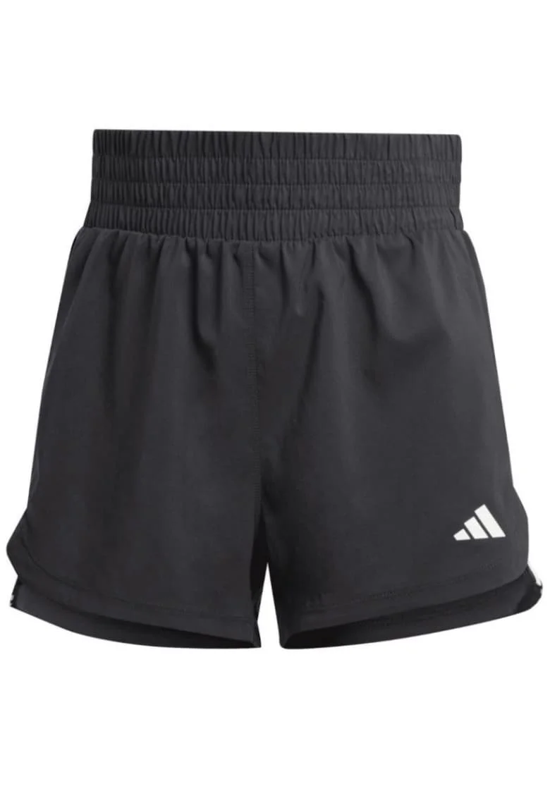 Pantaloni scurti sport dama  Pacer, alb/negru,
