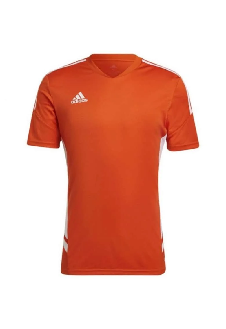 Tricou sport barbati,  antrenament, fotbal, portocaliu, poliester