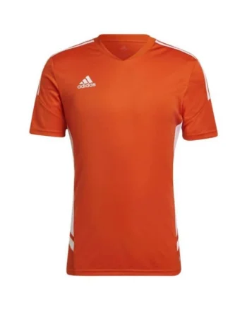 Tricou sport barbati,  antrenament, fotbal, portocaliu, poliester