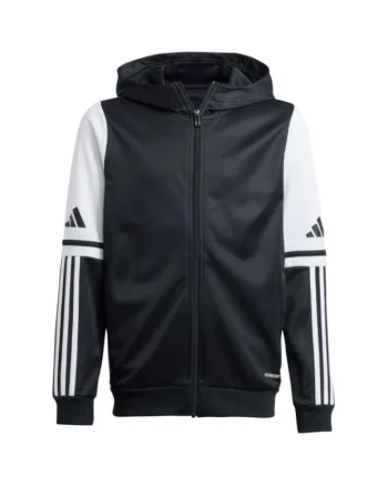 Hanorac sport fete Je2756,  Negru/Alb