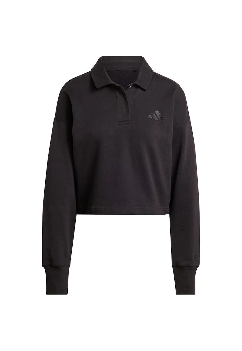 Hanorac sport dama  bumbac, negru,