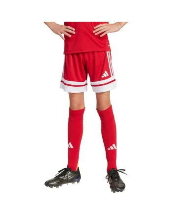 Pantaloni sport copii,  Squadra 25 Jr, scurti, rosu