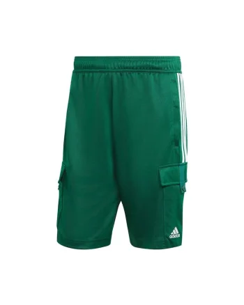 Pantaloni scurti sport barbati,  Tiro Cargo, verzi, poliester,