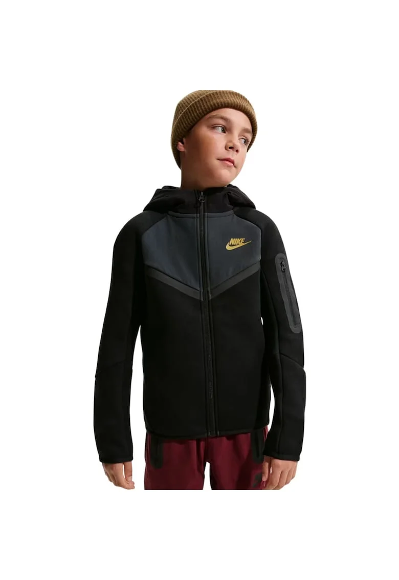 Hanorac  Tech Fleece Mix 56612, Negru