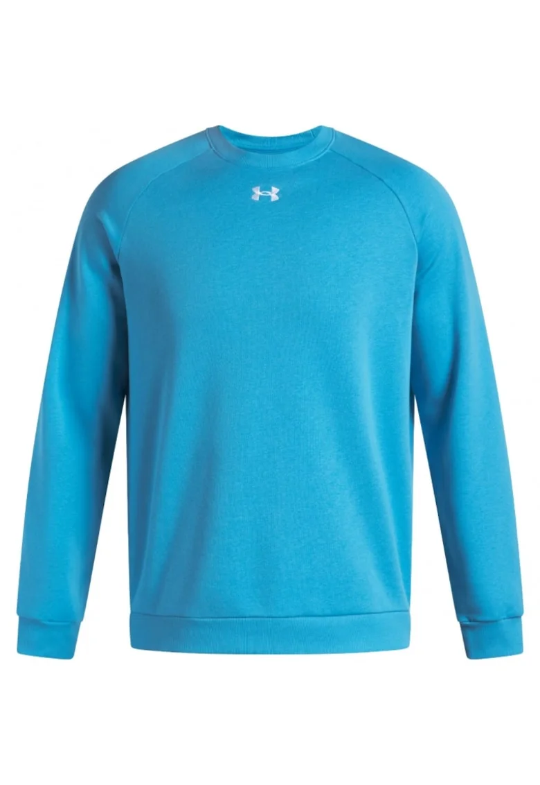 Bluza sport barbati,  Rival Fleece Crew, albastru, Albastru