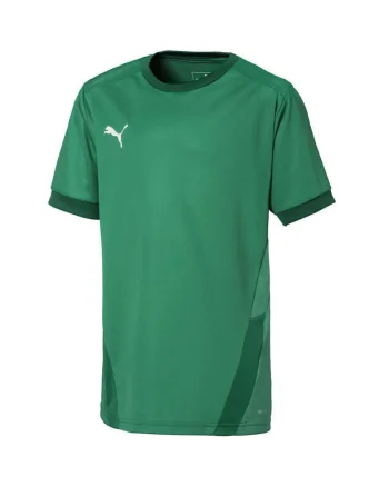 Tricou sport copii,  teamGOAL 23, respirabil, verde, poliester reciclabil