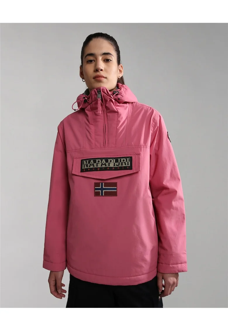 Jacheta cu gluga si tiv ajustabil Anorak Rainforest,