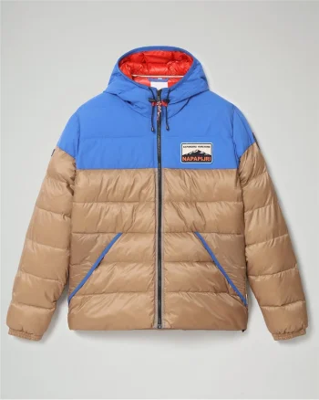 Geaca cu gluga color block Ater