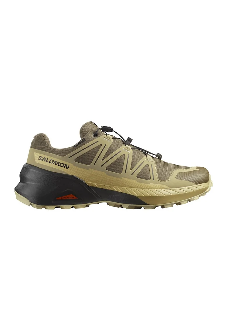 Pantofi cu tehnologie Gore-Tex pentru alergare pe teren accidentat Speedcross Peak, Negru/Galben mustar