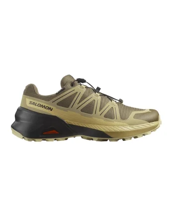 Pantofi cu tehnologie Gore-Tex pentru alergare pe teren accidentat Speedcross Peak, Negru/Galben mustar