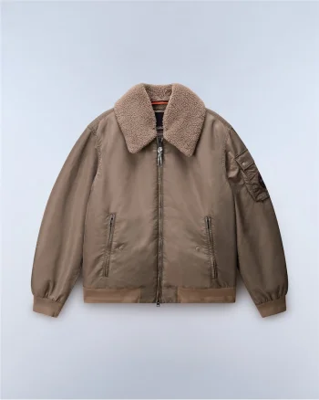 Geaca bomber Nemes Micro Curly,