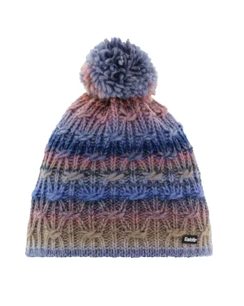 Caciula schi  Anka Pompon, Violet/Albastru