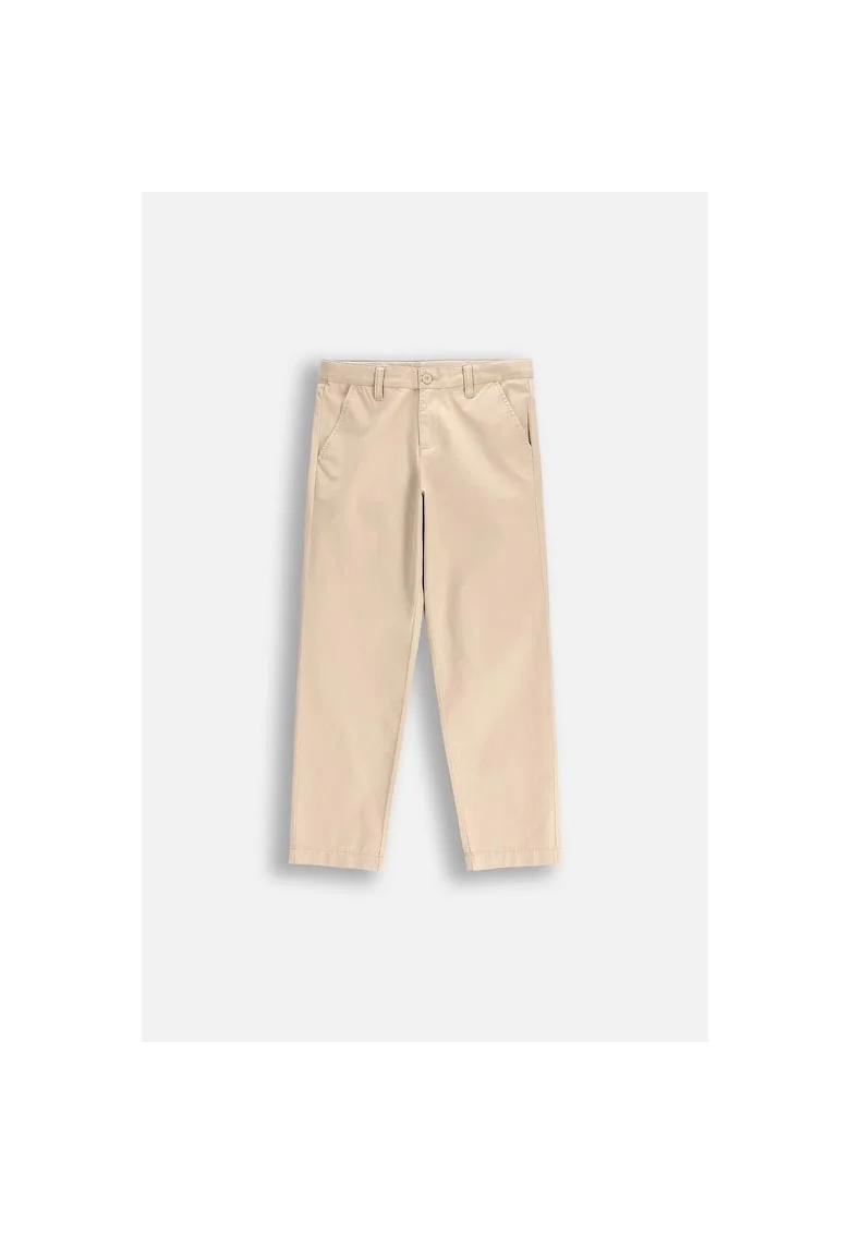 Pantaloni copii,  bumbac, bej