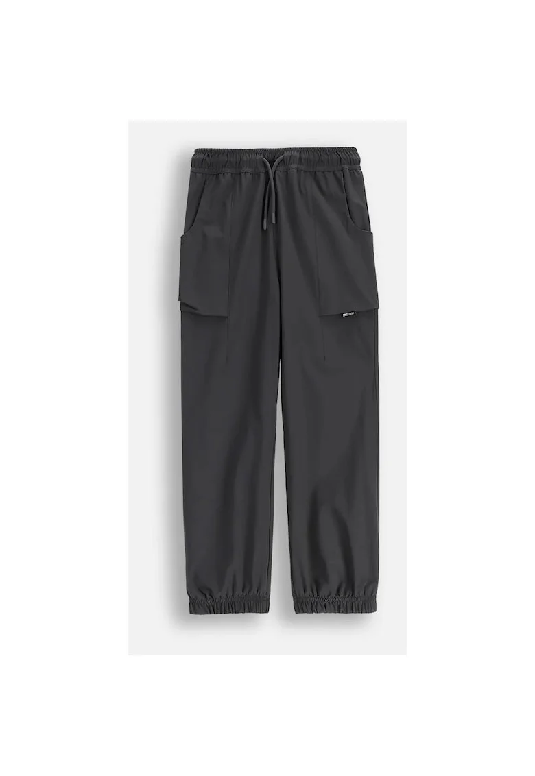 Pantaloni sport copii,  ZC5119601YBJ-019, bumbac, captusiti, gri