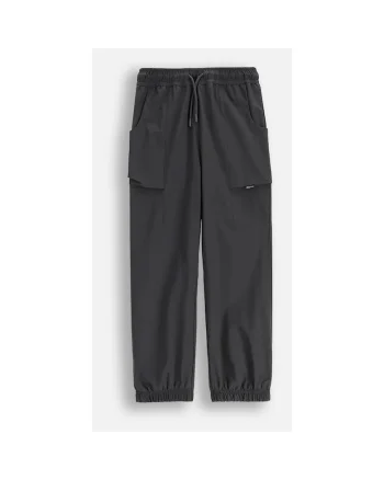 Pantaloni sport copii,  ZC5119601YBJ-019, bumbac, captusiti, gri