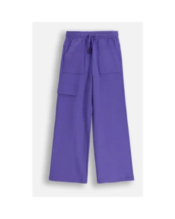 Pantaloni sport largi cu buzunare