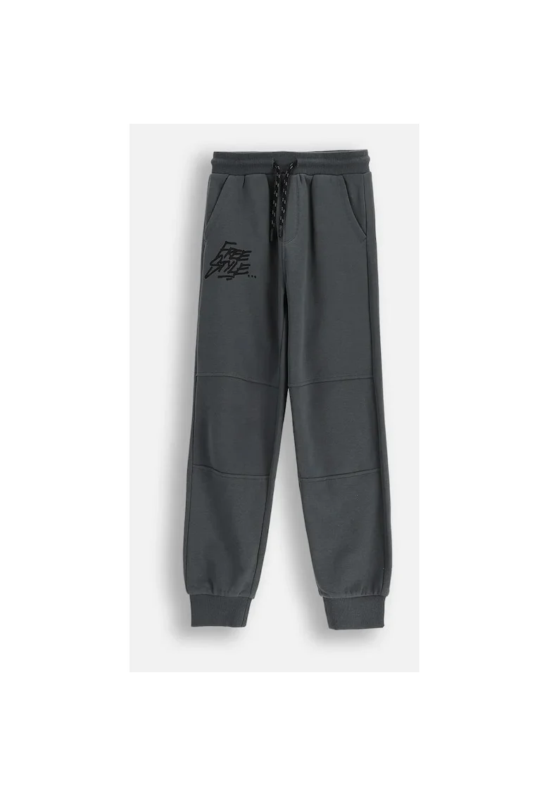 Pantaloni Trening  Jogger, Gri grafit,
