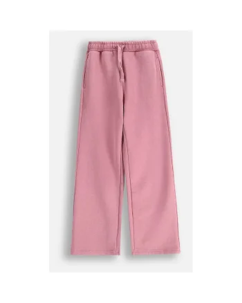 Pantaloni de training  WC5120101DGJ-033, slim fit, bumbac, roz