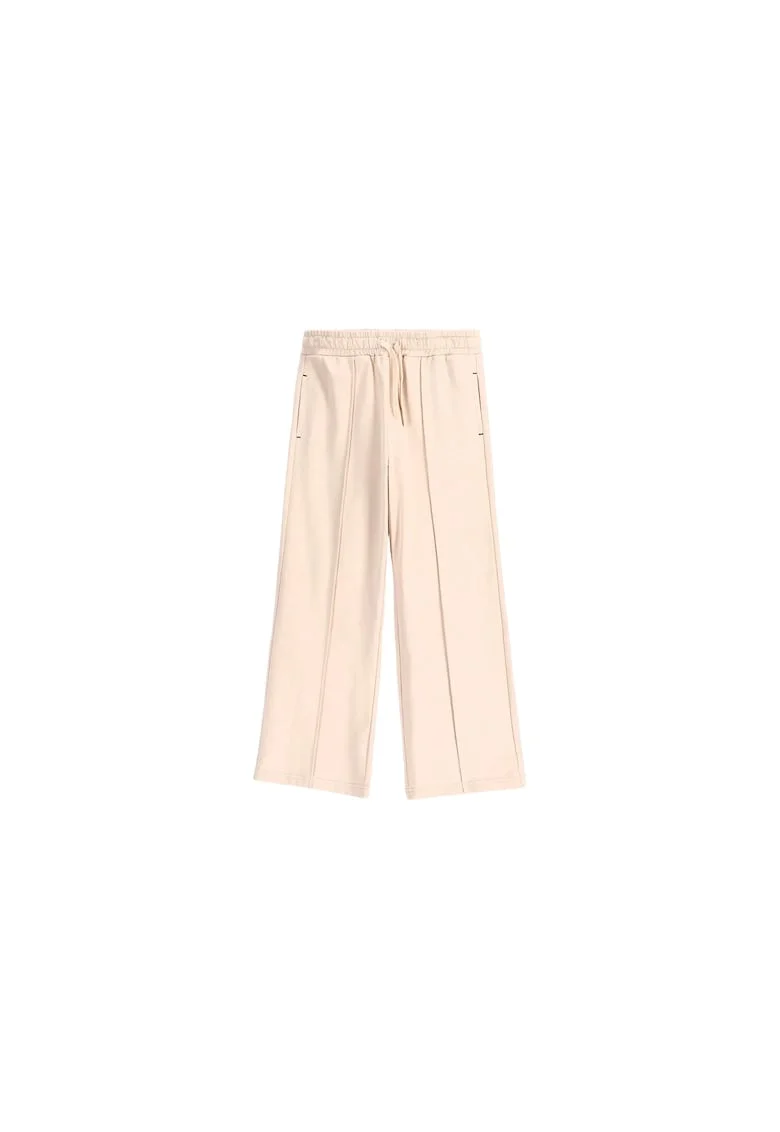 Pantaloni sport copii,  bumbac, bej