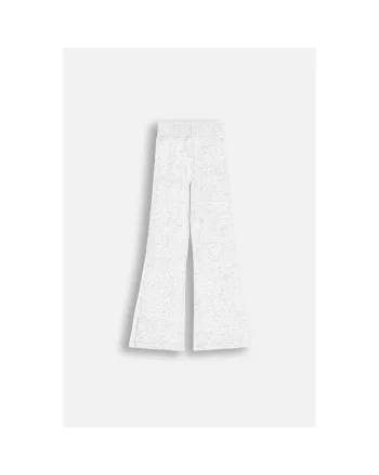 Colanti fete  tricot, gri
