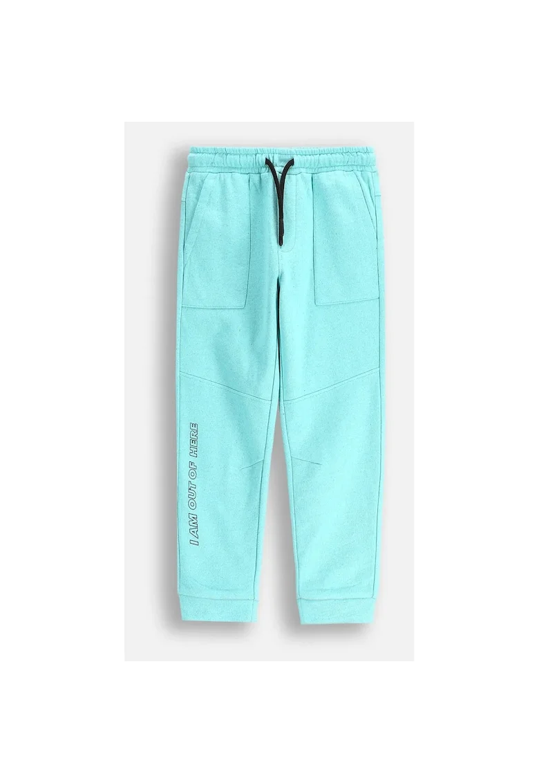Pantaloni de trening  WC5120103CBK-013, bumbac, turcoaz