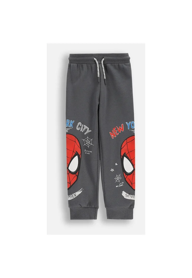 Pantaloni trening  grafit, supererou, Gri grafit