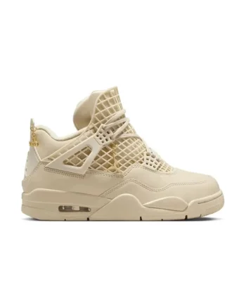 Pantofi sport dama  Air Jordan 4, bej,