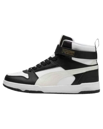 Pantofi sport pentru barbati,  Piele ecologica, Negru\Alb, Alb/Negru