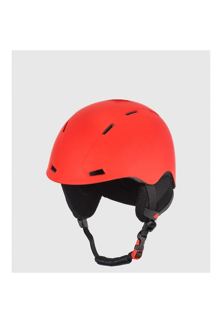 Casc schi copii  rosu, marime S (50-54cm)