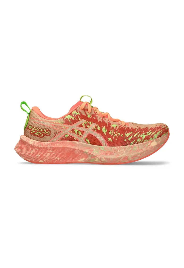 Pantofi cu model pentru alergare Noosa Tri 16, Portocaliu mandarina/Verde lime