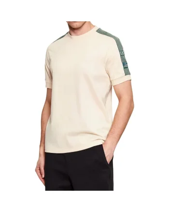 Tricou  EA7 Train Logo Series M SS PRE 55386, Bej