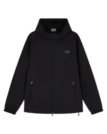 Jacheta barbati  TRAIN LOGO SERIES M OVERSIZE LOGO JACKET PL, Poliamida, Negru, Negru
