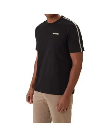 Tricou  EA7 Train Logo Series Man SS EXT 55324, Negru