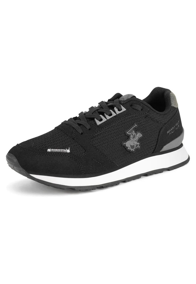 Pantofi sport barbati,  VSS25-05, negru, textil