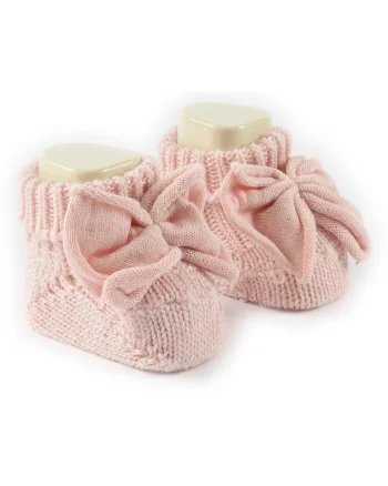 Sosete cu model pentru bebe fete, Roz