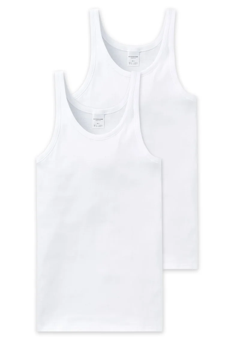 Set de top-uri de bumbac - 2 piese