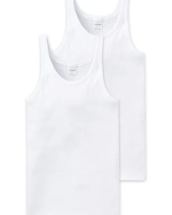 Set de top-uri de bumbac - 2 piese