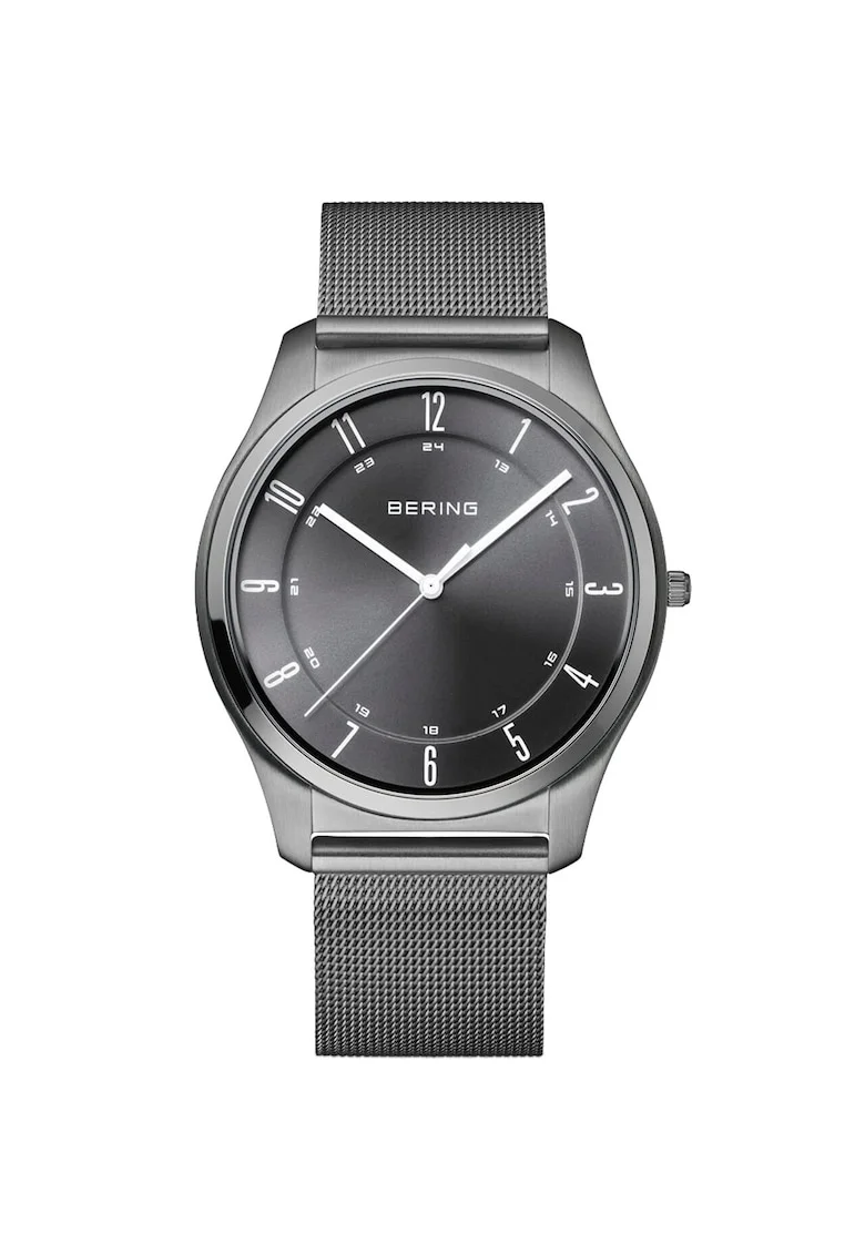 Ceas barbatesc  Quartz, 40mm, 3ATM., Gri