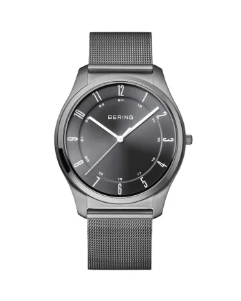Ceas barbatesc  Quartz, 40mm, 3ATM., Gri