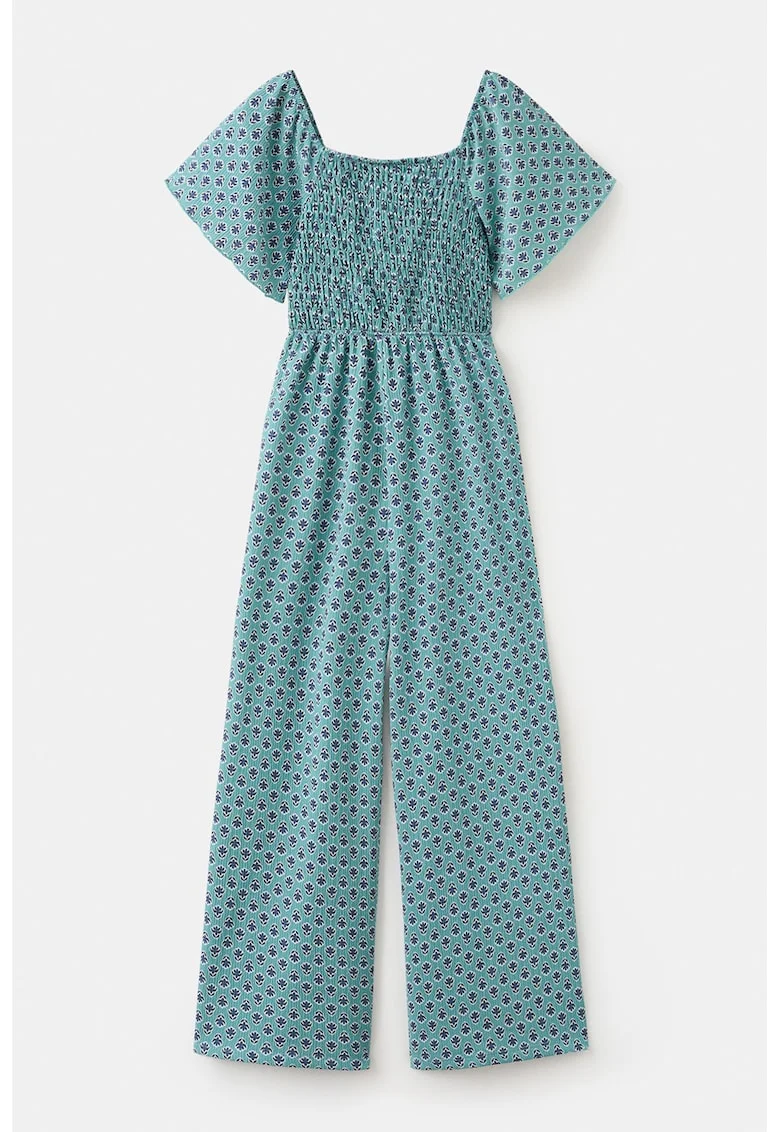 Salopeta lunga cu model, Verde pal
