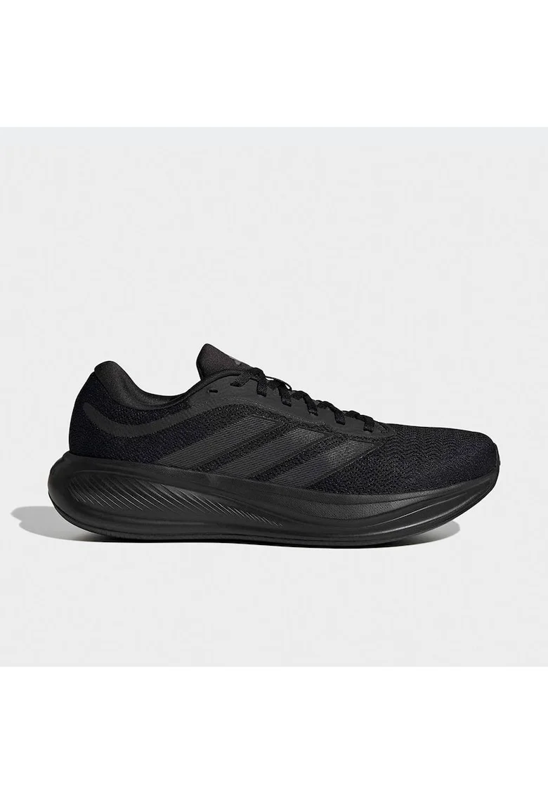 Pantofi sport barbati,  Response Runner 2, negru, brant OrthoLite, talpa intermediara Cloudfoam,