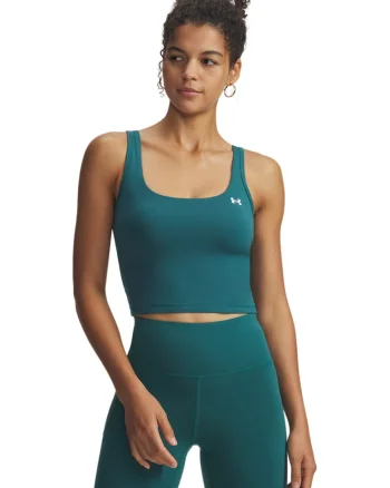 Top crop pentru fitness Motion, Verde persan