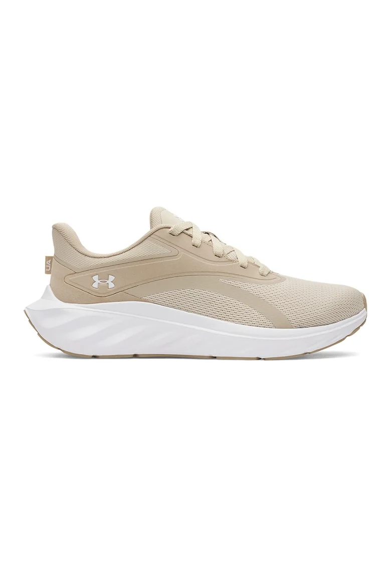 Pantofi Ascend cu plasa, pentru alergare, Alb/Bej